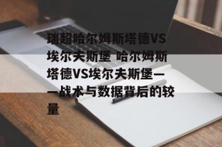 瑞超哈尔姆斯塔德VS埃尔夫斯堡 哈尔姆斯塔德VS埃尔夫斯堡——战术与数据背后的较量